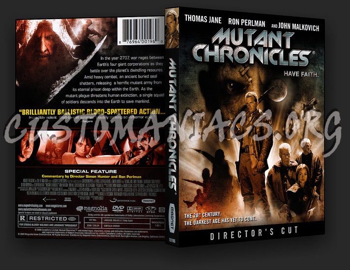 Mutant Chronicles dvd cover