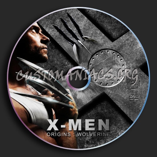 X-Men Origins: Wolverine dvd label
