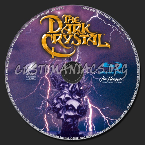 The Dark Crystal blu-ray label