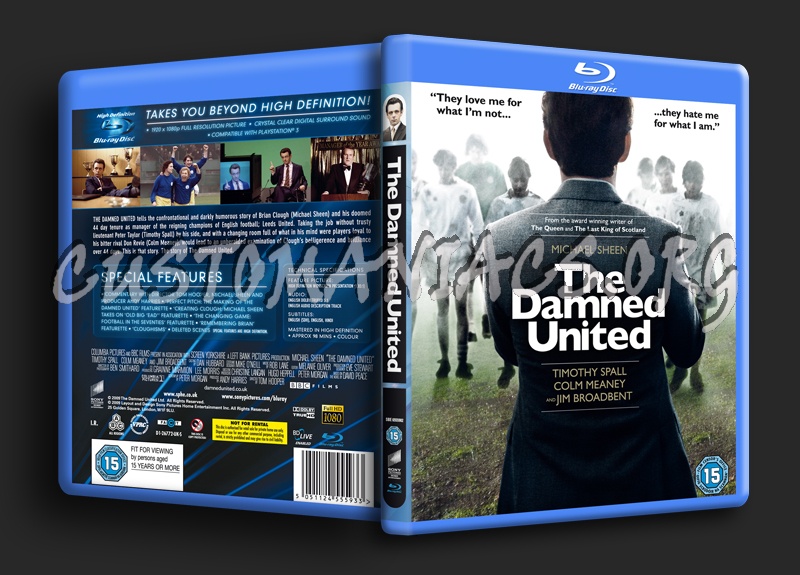 The Damned United blu-ray cover