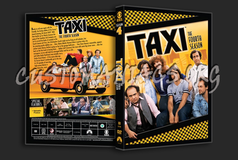 Taxi Season 4 dvd cover