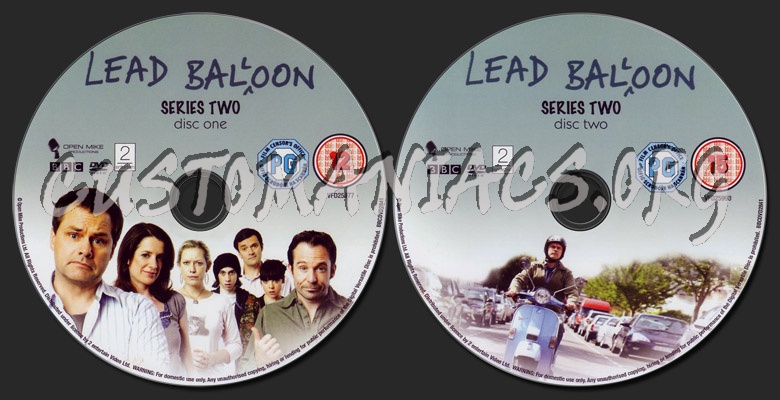 Lead Balloon Series 2 dvd label