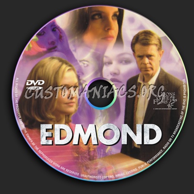 Edmond dvd label