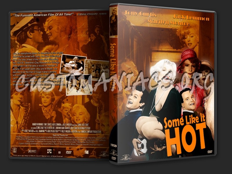 Some Like It Hot dvd cover