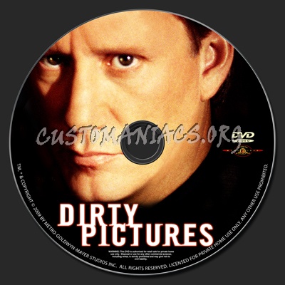 Dirty Pictures dvd label