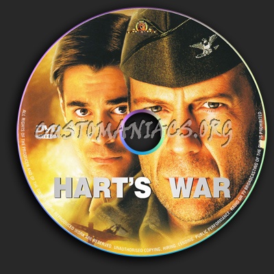 Hart's War dvd label