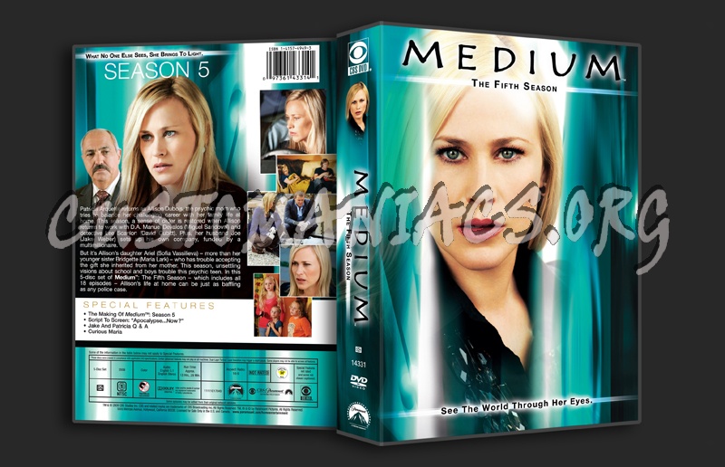 Medium Season 5 dvd cover