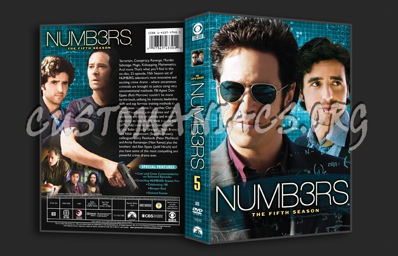 Numb3rs Season 5 dvd cover