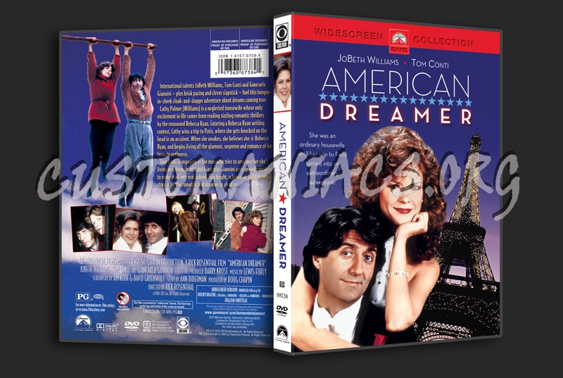 American Dreamer dvd cover