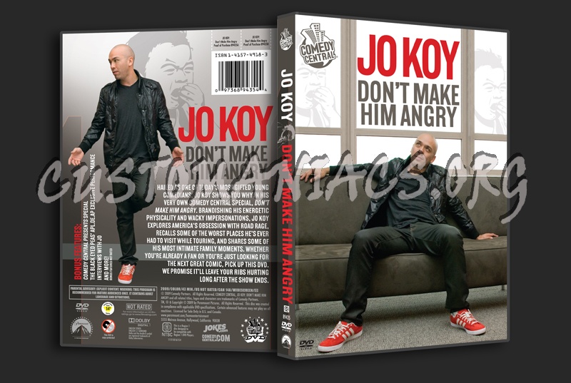 Jo Koy Don't Make Him Angry dvd cover