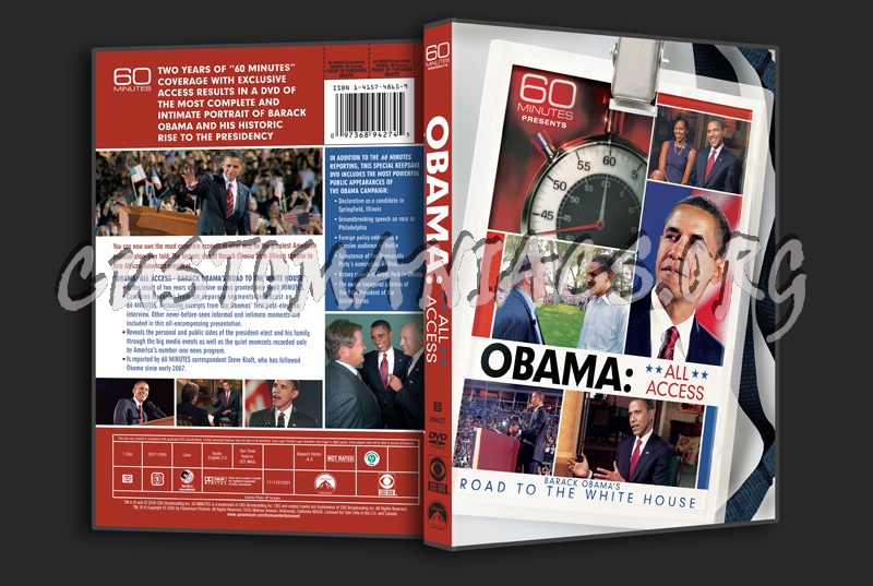 Obama: All Access dvd cover