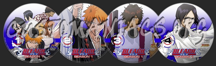 Bleach Season 1 dvd label