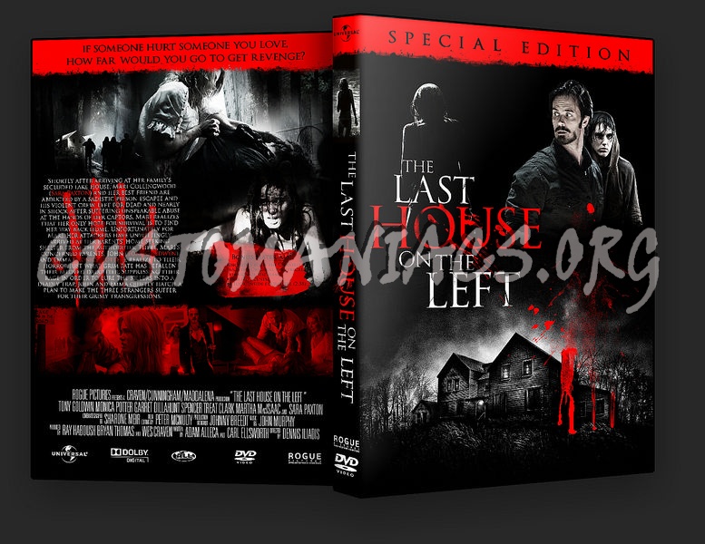 The Last House on the Left dvd cover