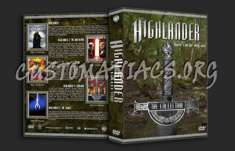 Highlander Collection dvd cover