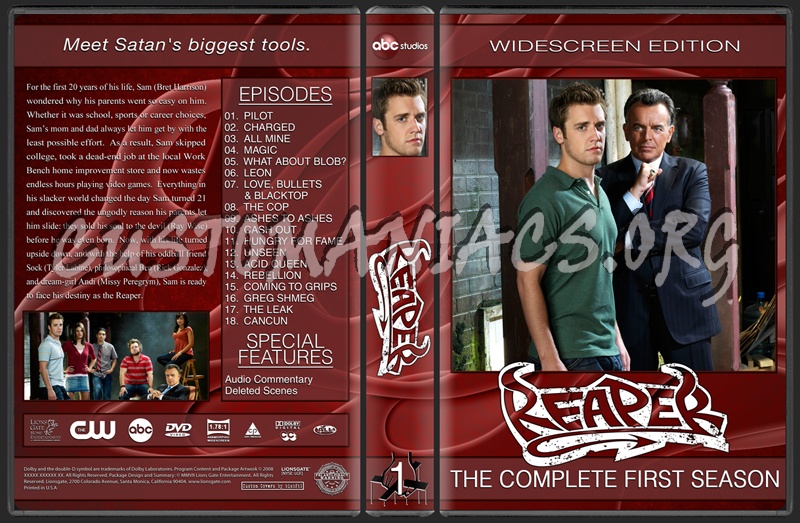 Reaper dvd cover