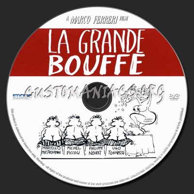 La Grande Bouffe dvd label