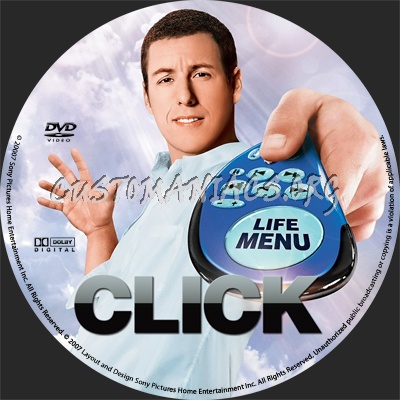 Click dvd label