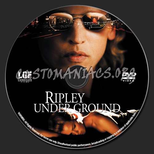 Ripley Under Ground dvd label