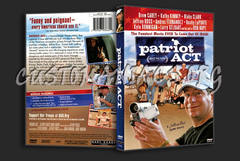 Patriot Act dvd cover