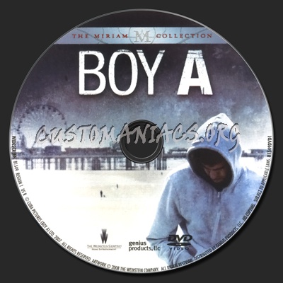 Boy A dvd label