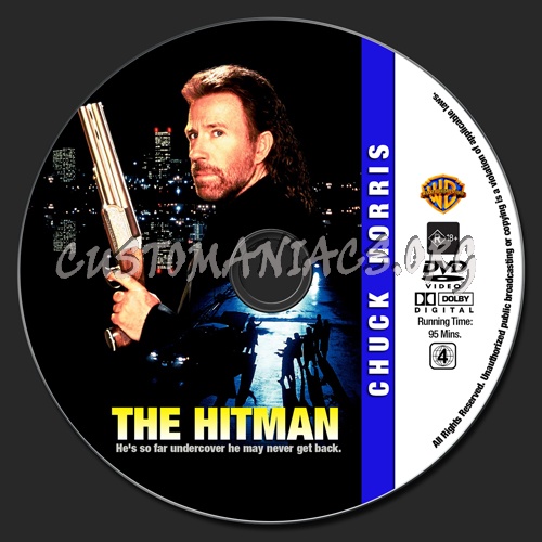 Chuck Norris Collection - The Hitman dvd label - DVD Covers