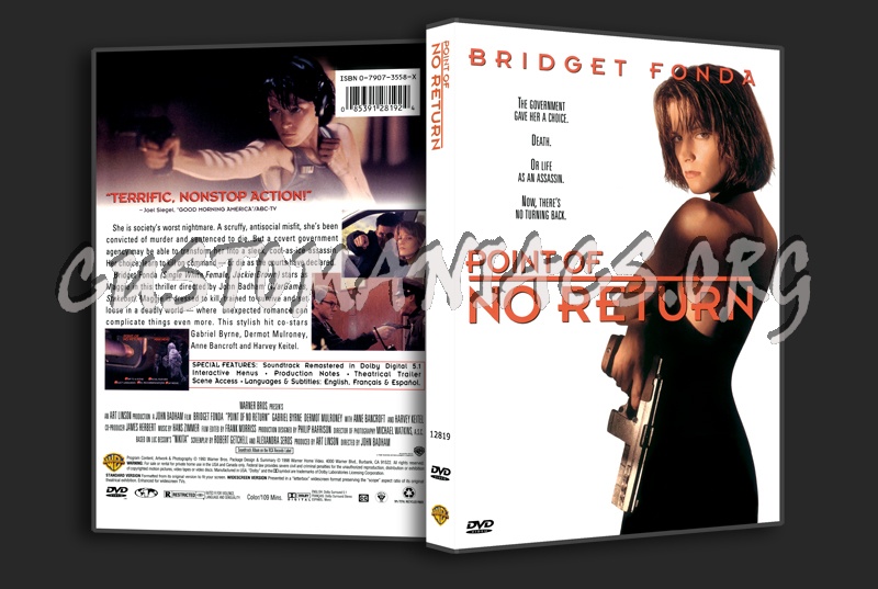 Point of No Return dvd cover