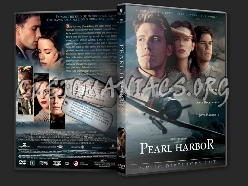 Pearl Harbor Directors Cut Dvd Cover - Dvd Covers & Labels By 