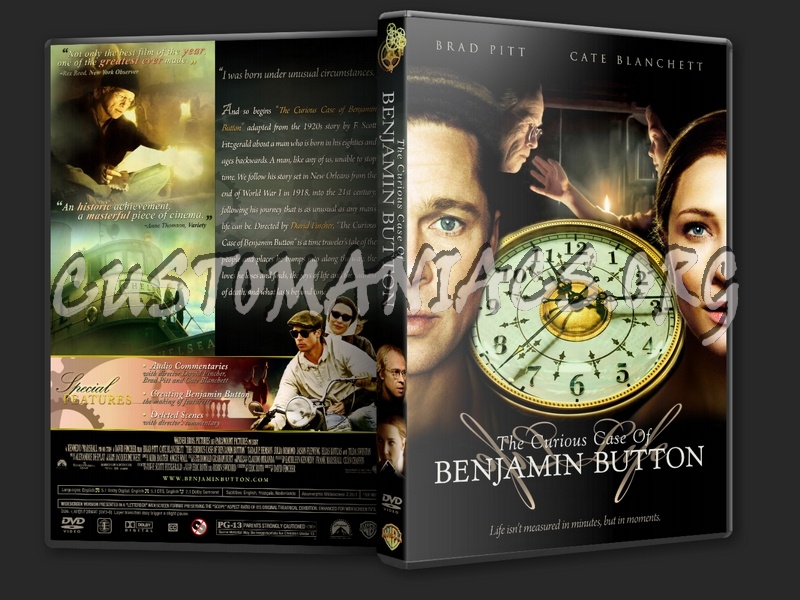 The Curious Case of Benjamin Button dvd cover