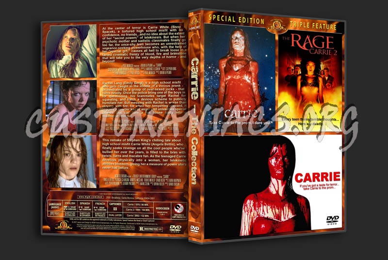 Carrie: The Collection dvd cover