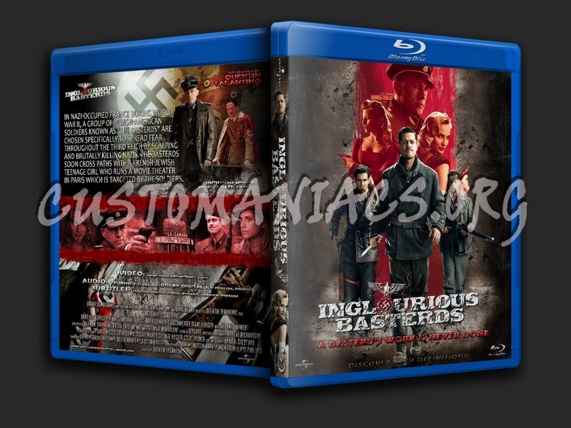 Inglourious Basterds blu-ray cover