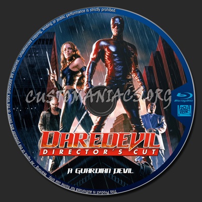 Daredevil blu-ray label