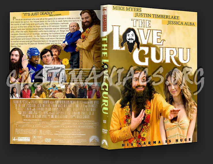 The Love Guru dvd cover