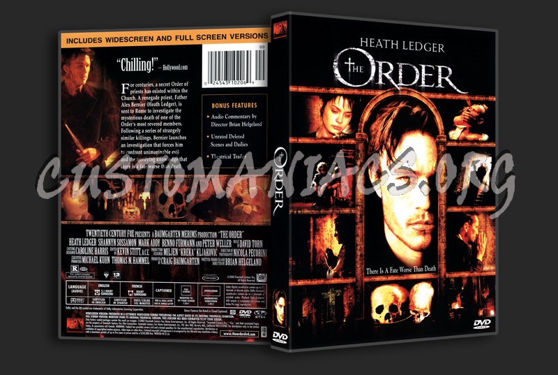 The Order dvd cover