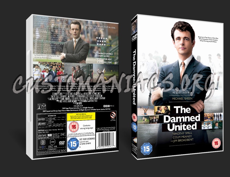 The Damned United dvd cover