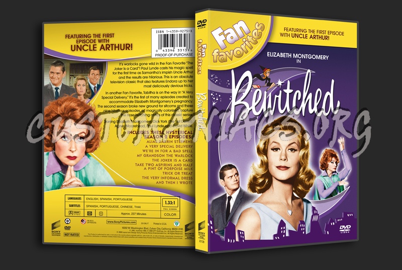 Fan Favorites: Bewitched dvd cover