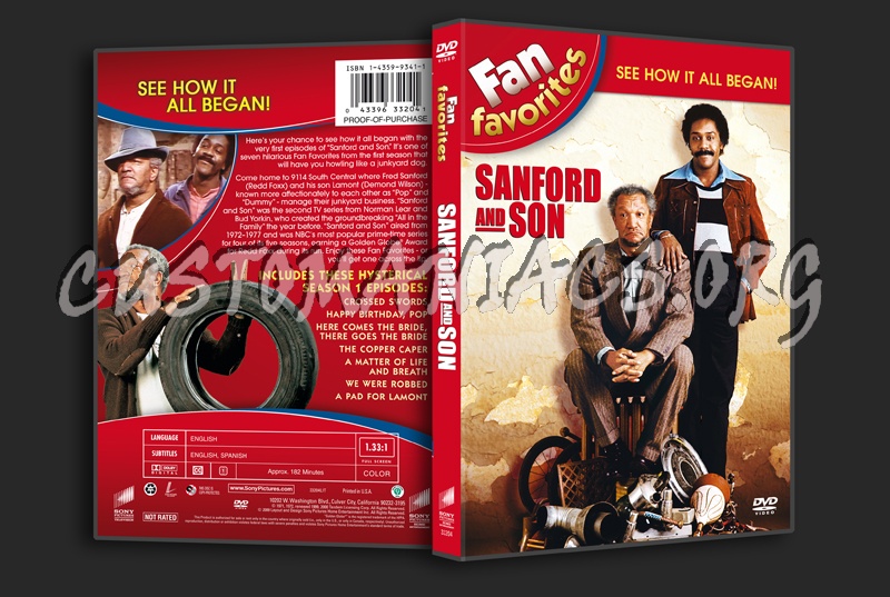 Fan Favorites: Sanford and Son dvd cover