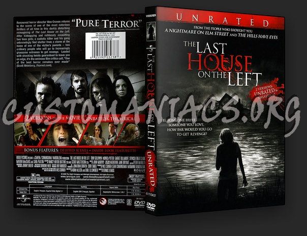 The Last House on the Left dvd cover