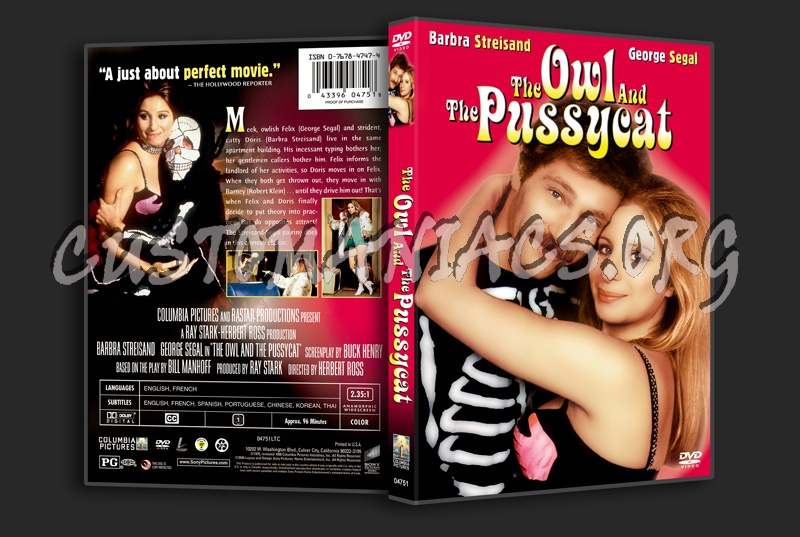 The Owl and the Pussycat dvd cover