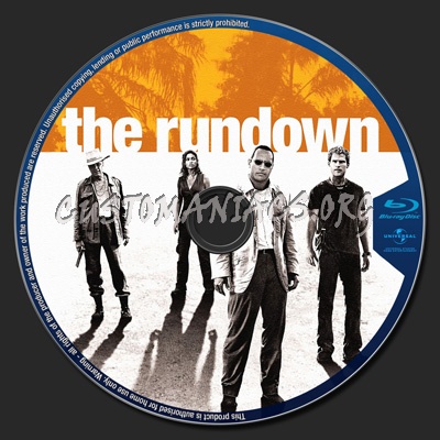 The Rundown blu-ray label