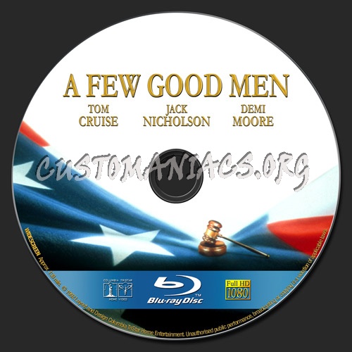 A Few Good Men blu-ray label