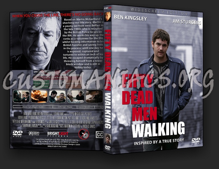 Fifty Dead Men Walking dvd cover