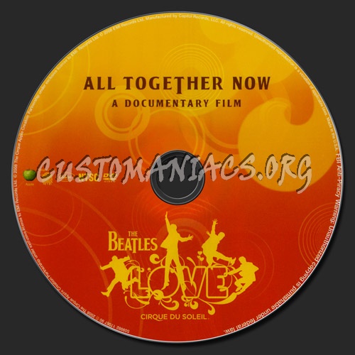 All Together Now dvd label