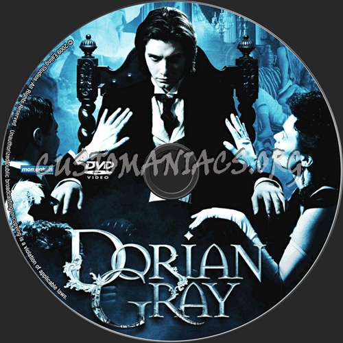 Dorian Gray dvd label