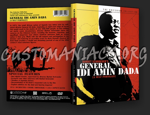 153 - General Idi Amin Dada dvd cover