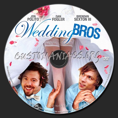 Wedding Bros dvd label