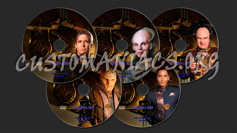 Babylon 5 Season One - Signs And Portents dvd label