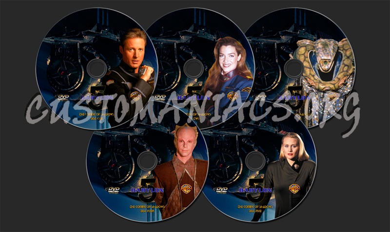 Babylon 5 Season Two - Coming Of Shadows dvd label