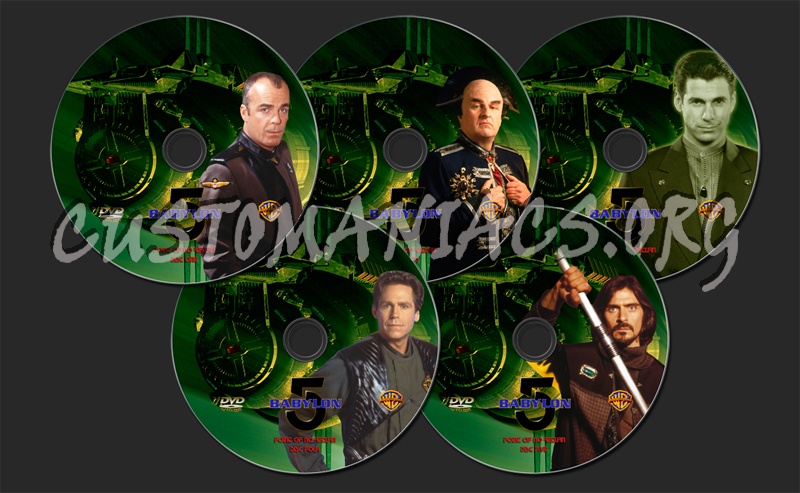 Babylon 5 Season Three - Point Of No Return dvd label