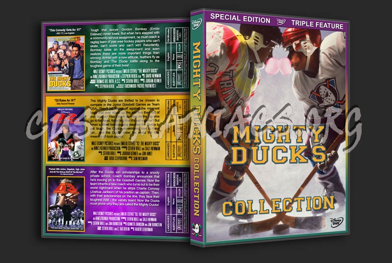 Mighty Ducks Collection dvd cover