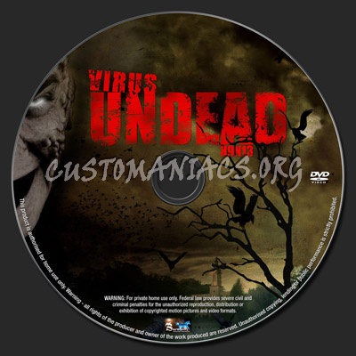 Virus Undead dvd label - DVD Covers & Labels by Customaniacs, id: 71639 ...
